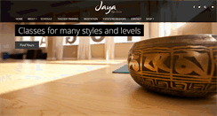 Desktop Screenshot of jayayoga.ca